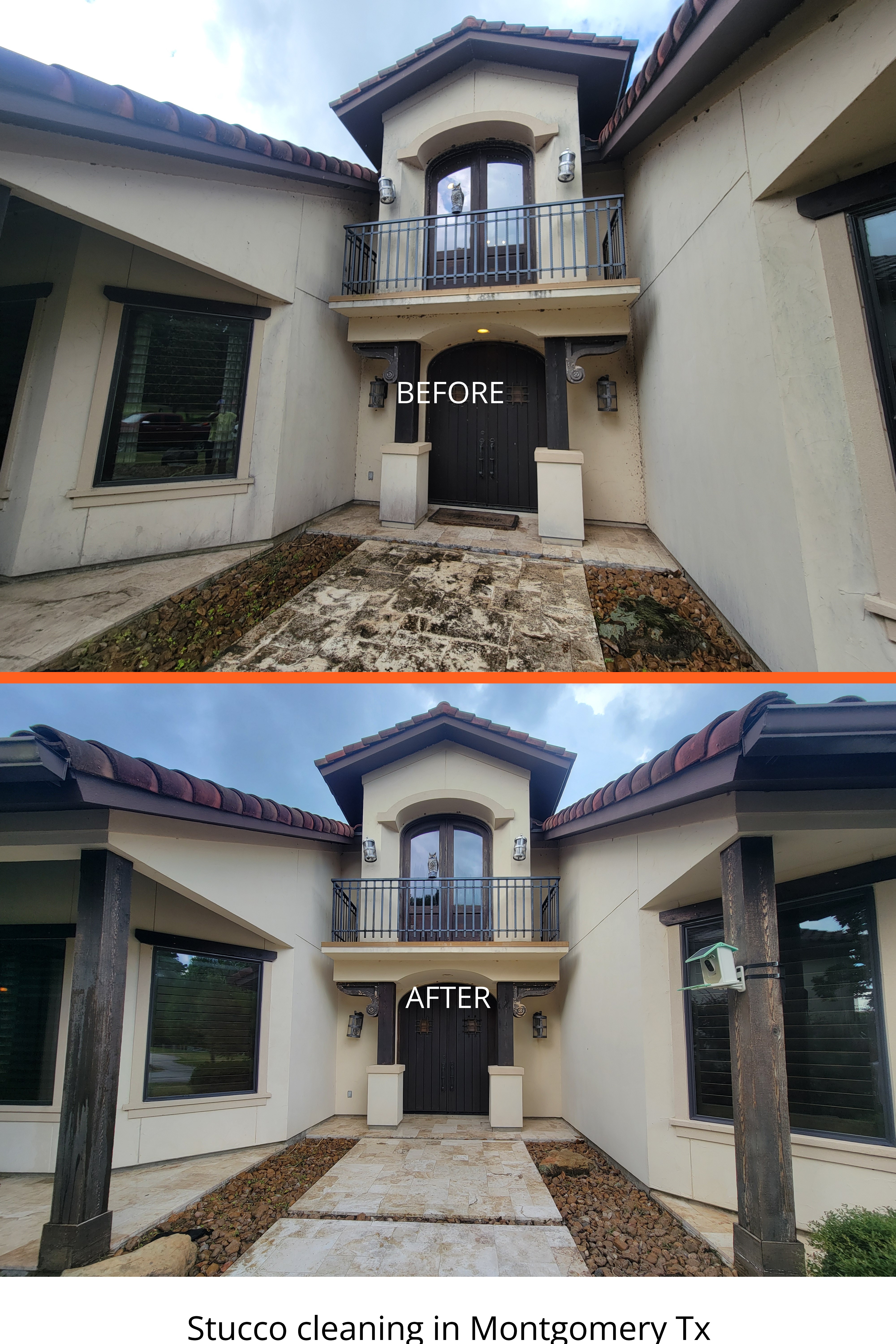 Stucco Cleaning in Montgomery TX